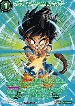 Goku's Kamehameha Deflection, Power Absorbed #BT20-082_PR