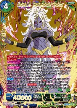 Android 21, Transcendental Predator, Power Absorbed #BT20-149