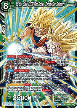 SS Son Goku & SS2 Son Gohan, Father-Son Solidarity, Wild Resurgence #BT21-079