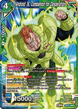 Android 16, Companion for Desperation, Wild Resurgence #BT21-144