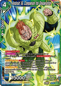 Android 16, Companion for Desperation, Normal
