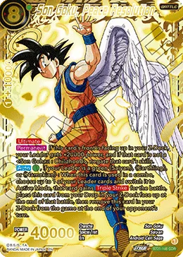 Son Goku, Peace Resolution, Wild Resurgence #BT21-148_GDR