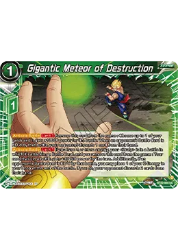 Gigantic Meteor of Destruction, Critical Blow #BT22-060
