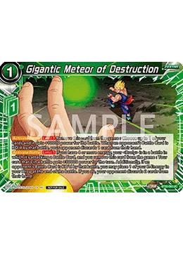 Gigantic Meteor of Destruction, Critical Blow #BT22-060_PR