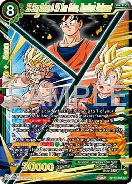 SS Son Gohan & SS Son Goten, Emotions Delivered, Critical Blow #BT22-066_PR