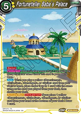 Fortuneteller Baba’s Palace, Critical Blow #BT22-113