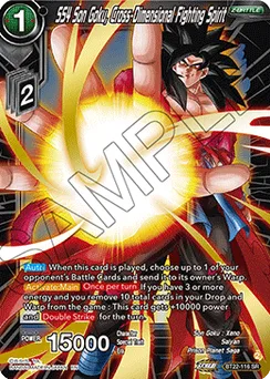SS4 Son Goku, Cross-Dimensional Fighting Spirit, Normal