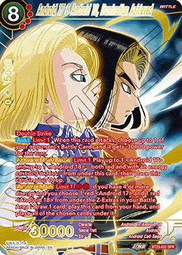Android 17 & Android 18, Domination Achieved, Perfect Combination #BT23-022_PR