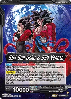 SS4 Son Goku & SS4 Vegeta, Normal
