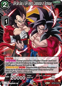 SS4 Son Goku & SS4 Vegeta, Combination of Techniques, Normal