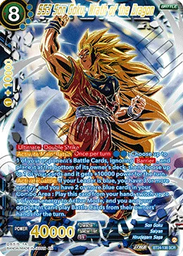 SS3 Son Goku, Wrath of the Dragon, Beyond Generations #BT24-138_PR02