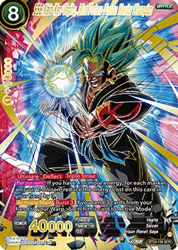 SSB Kaio-Ken Vegito, Blue Potara-Fusion Warrior Champion, Beyond Generations #BT24-139