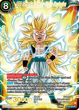SS3 Gotenks, Energy Storm Explosion, Legend of the Dragon Balls #BT25-058