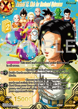 Android 17, Wish for Restored Universes, Legend of the Dragon Balls #BT25-143