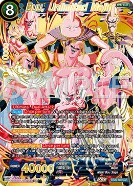 Buu, Unlimited Majin, Legend of the Dragon Balls #BT25-146