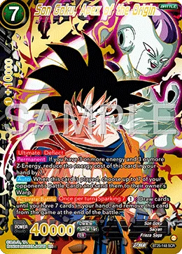 Son Goku, Apex of the Origin, Legend of the Dragon Balls #BT25-148