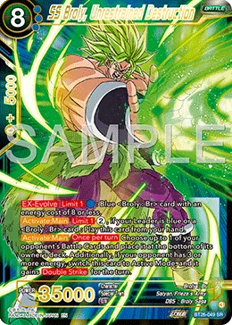 SS Broly, Unrestrained Destruction, Ultimate Advent #BT26-049