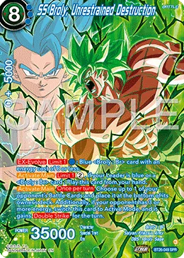 SS Broly, Unrestrained Destruction, Ultimate Advent #BT26-049_SPR