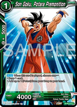 Son Goku, Potara Premonition, Ultimate Advent #BT26-070