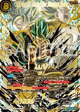 SSB Gogeta, Shining Blue Strongest Warrior, Ultimate Advent #BT26-138_PR