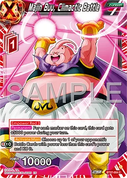 Majin Buu, Climactic Battle, History of Z #BT27-004