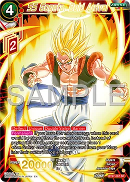 SS Gogeta, Bold Arrival, History of Z #BT27-007