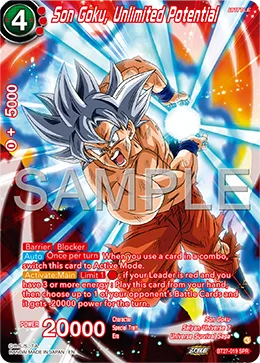 Son Goku, Unlimited Potential, History of Z #BT27-019_SPR
