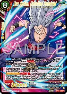 Son Gohan, Unlimited Potential, History of Z #BT27-022