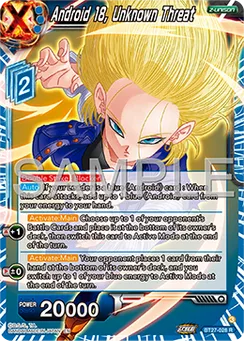 Android 18, Unknown Threat, Normal