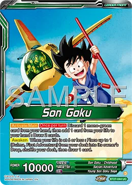 Son Goku, History of Z #BT27-044_PR