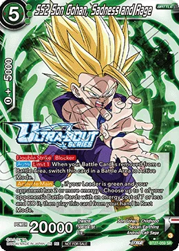 SS2 Son Gohan, Sadness and Rage, History of Z #BT27-059_PR03