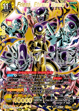 Frieza, Eternal Enemy, History of Z #BT27-140