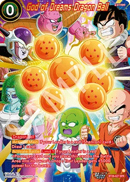 God of Dreams Dragon Ball, Prismatic Clash #BT28-027_SPR