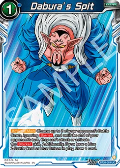 Dabura’s Spit, Normal