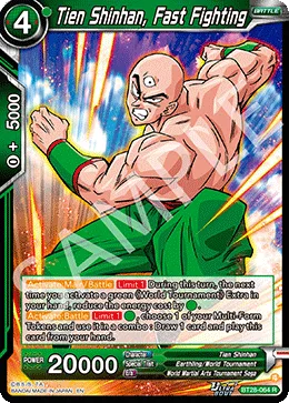 Tien Shinhan, Fast Fighting, Prismatic Clash #BT28-064