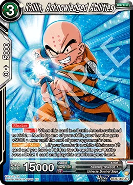 Krillin, Acknowledged Abilities, Prismatic Clash #BT28-116