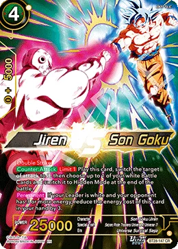 Jiren VS Son Goku, Prismatic Clash #BT28-147
