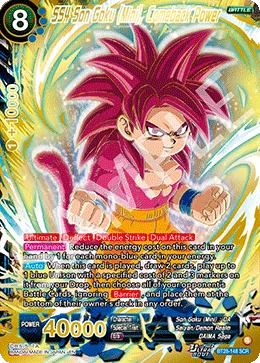 SS4 Son Goku (Mini), Comeback Power, Prismatic Clash #BT28-148