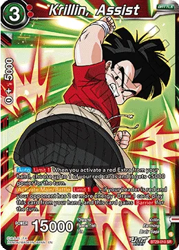 Krillin, Assist, Fearsome Rivals #BT29-010