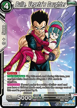 Bulla, Vegeta’s Daughter, Fearsome Rivals #BT29-129
