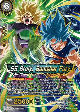 SS Broly, Banisher Fury, Fearsome Rivals #BT29-145