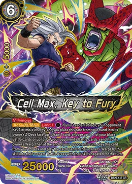 Cell Max, Key to Fury, Fearsome Rivals #BT29-147