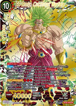SS Broly, Cutthroat Warfare, Fearsome Rivals #BT29-149