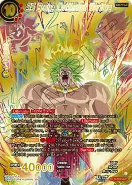 SS Broly, Cutthroat Warfare, Fearsome Rivals #BT29-149_GDR