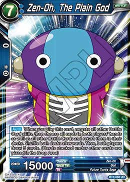 Zen-Oh, The Plain God, Union Force #BT2-060