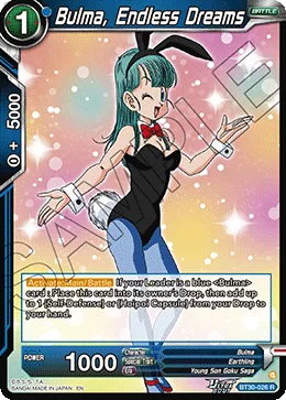 Bulma, Endless Dreams, Three Glorious Fighters #BT30-026