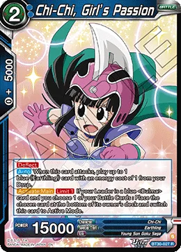 Chi-Chi, Girl’s Passion, Three Glorious Fighters #BT30-027