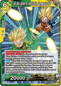 SS Son Goten & SS Trunks, Dangerous Duo, Three Glorious Fighters #BT30-139