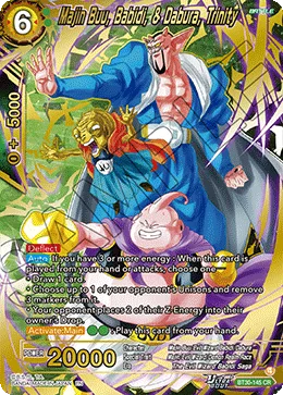 Majin Buu, Babidi, & Dabura, Trinity, Three Glorious Fighters #BT30-145