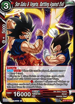 Son Goku & Vegeta, Battling Against Evil, Normal